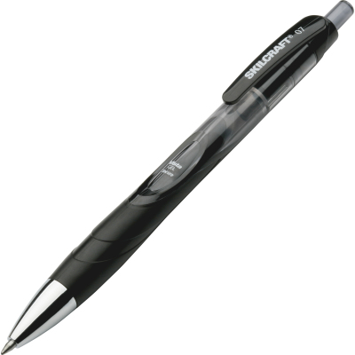 5745970 7520015745970 Vista Secure Roller Ball Retractable Gel Pen, Black - Medium