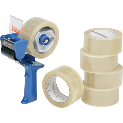5796872 7510015796872 2 In. X 55 Yards Commercial Packaging Tape With Dispenser, Clear