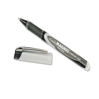 5877801 7520015877801 Liquid Magnus Rollerball Stick Pen, Black - Micro - Pack Of 4