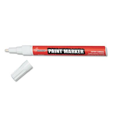 2074159 7520012074159 Fine Point Paint Marker, White