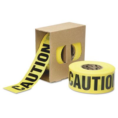 6134244 9905016134244 3 In. X 1000 Ft. 2 Mil Caution Barricade Tape, Yellow