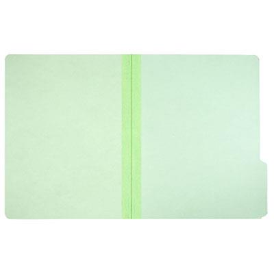 2868570 7530002868570 1 By 3 Cut Letter Size Pressboard File Folder, Light Green