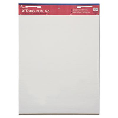 3930104 7530013930104 25 X 30 In. Unruled Self Stick Easel Pad - White, Pack Of 2