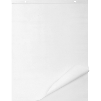6198880 7530006198880 27 X 34 In. Unruled Easel Pad - White