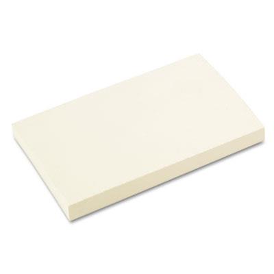 1167865 7530011167865 3 X 5 In. Unruled Self-stick Note Pads, Yellow