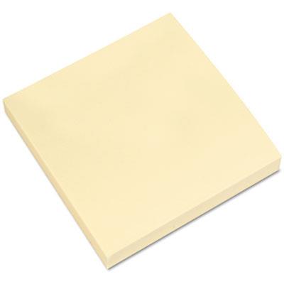 1167867 7530011167867 3 X 3 In. Unrulled Self-stick Note Pads, Yellow