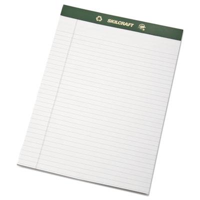 5169627 7530015169627 8.5 X 11 In. Chlorine Free Letter Pad, White