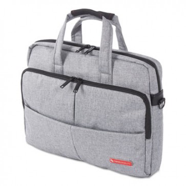 Exb1068smgry Sterling Slim Briefcase, Holds Laptops 15.6, 3 X 3 X 11.75 In. - Gray