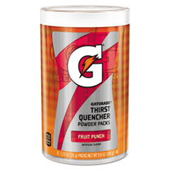 Gtd 13166 1.34 Oz Thirst Quencher Powder Drink Mix, Fruit Punch - 64 Per Case