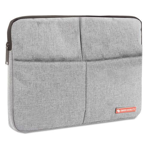 Tac1024smgry 14.1 X 14 In. Sterling Computer Sleeve Holds Laptops, Gray