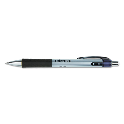 39724 0.7 Mm Comfort Grip Deluxe Retractable Gel Ink Roller Ball Pen, Black Ink