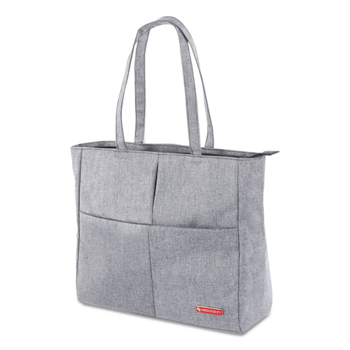 Lbg1069smgry 15.6 In. Sterling Ladies Tote Bag Holds Laptops, Gray