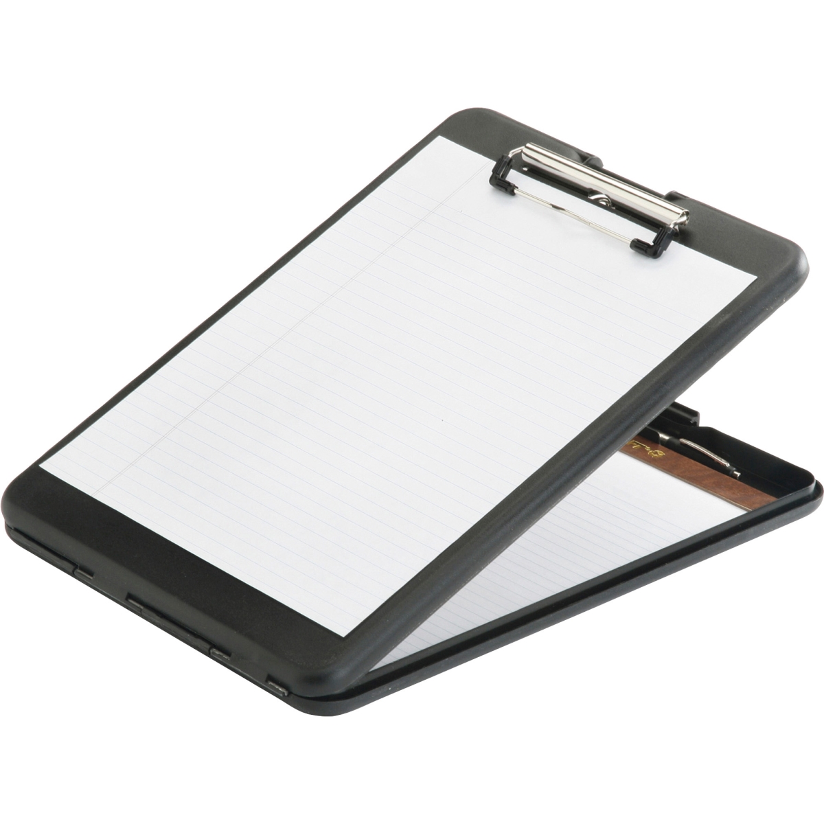 6189917 Lightweight Portable Storage Clipboard, Black