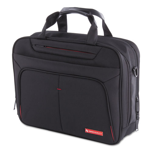 Exb1005smbk Purpose Executive Briefcase - Holds Laptops, Black