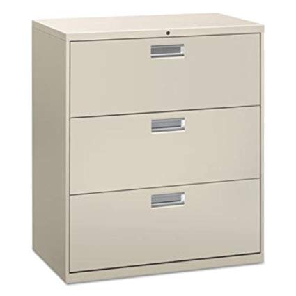 Alera Lf3641lg 3 Drawer Lateral File, Light Gray - 36 X 19.25 X 40.8 In.