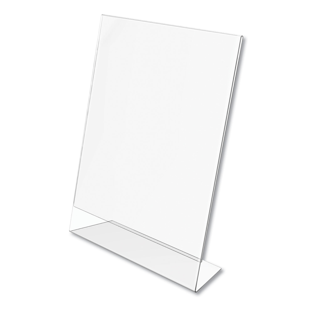 69701vp 8.5 X 11 In. Classic Image Slanted Sign Holder, Clear - Pack Of 12