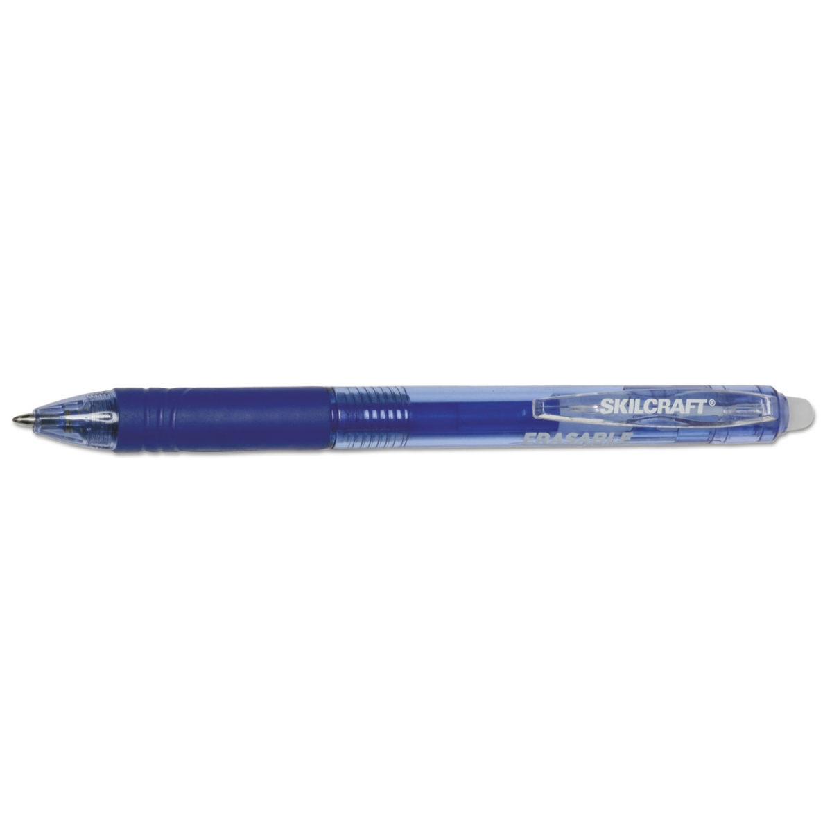 Erasable Re-write Retractable Gel Pen, Blue