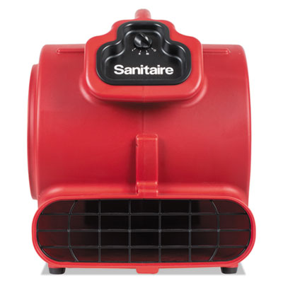 Sanitaire Sc6056a 20 Ft. Cord 3758 Fpm Commercial Three-speed Air Mover, Red