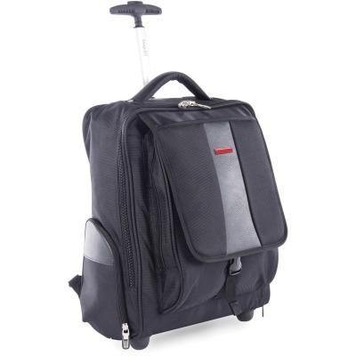 Bkpw2620smbk 18 X 15 In. Hybrid Briefcase Backpack, Black