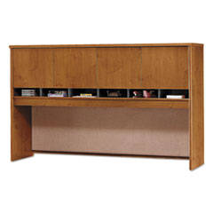 Bush Bshwc72477a1 72 In. C Series Collection 4 Door Hutch, Natural Cherry - Box 1 Of 2