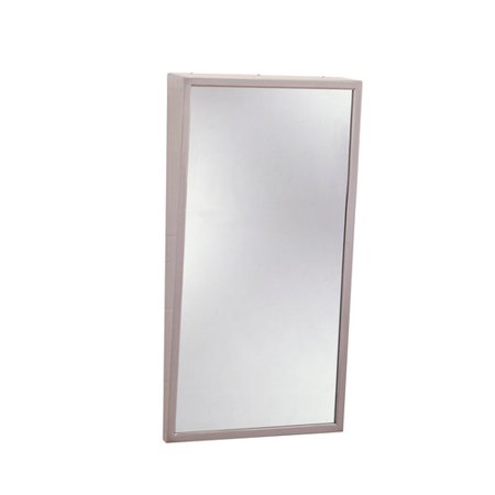 Washroom Bob2931830 18 X 20 In. Tilt Wall Mirror, Stainless Steel