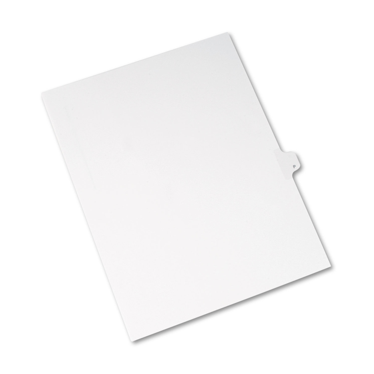 UPC 758218000007 product image for AVE Individual Legal Exhibit Dividers - Allstate Style, White - Pack of 25 | upcitemdb.com