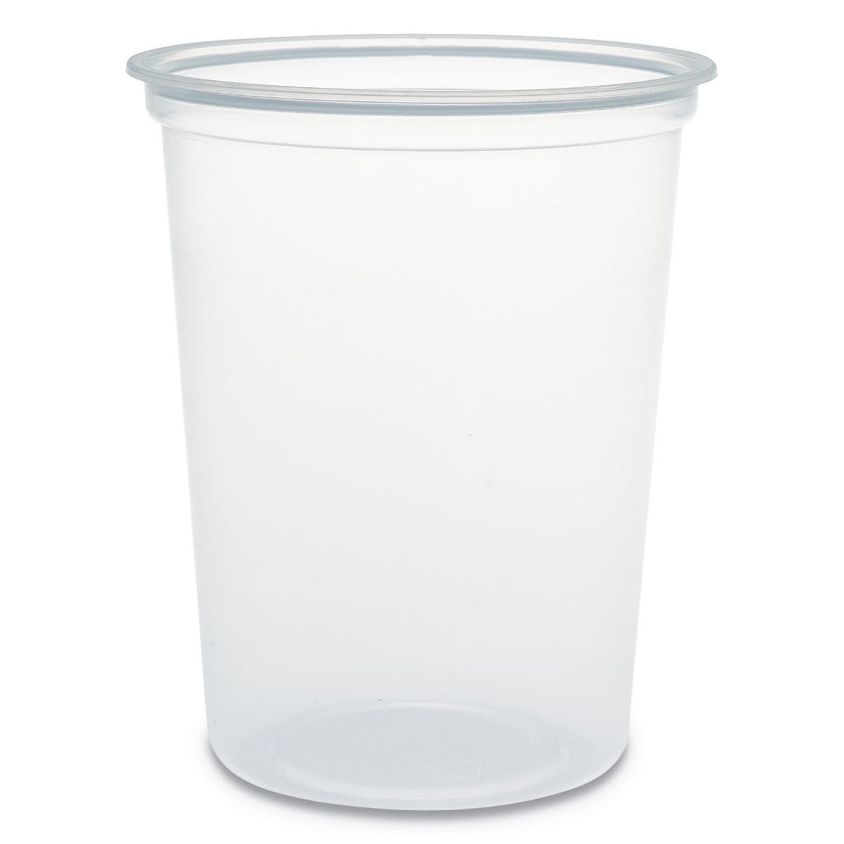 UPC 758218000038 product image for DCC 32 oz Microgourmet Plastic Deli Container, Clear - Case of 500 | upcitemdb.com