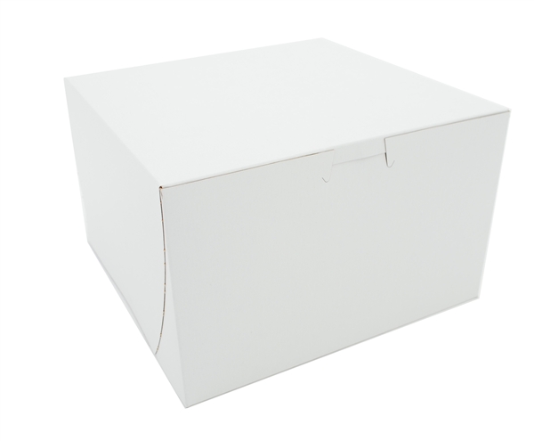 9455 8 X 8 X 5 In. Tuck-top Bakery Boxes, Paperboard - White