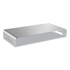 Innovera 55015 Slim Aluminum Monitor Riser, Silver