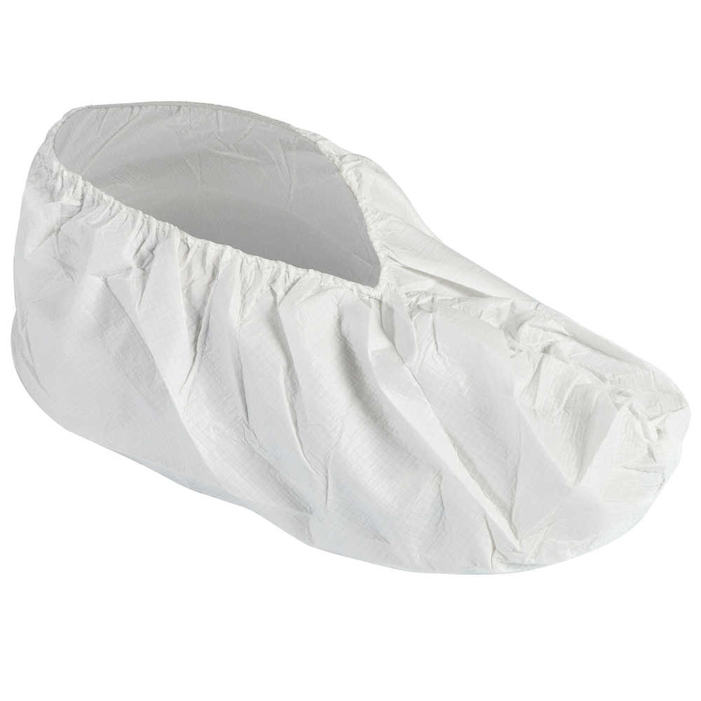 44494 A20 Liquid & Particle Protection Shoe Covers, White - Extra Large & 2xl
