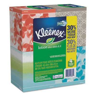 50174ct 2-ply Lotion Facial Tissue, 65 Per Box - 8 Boxes Per Pack
