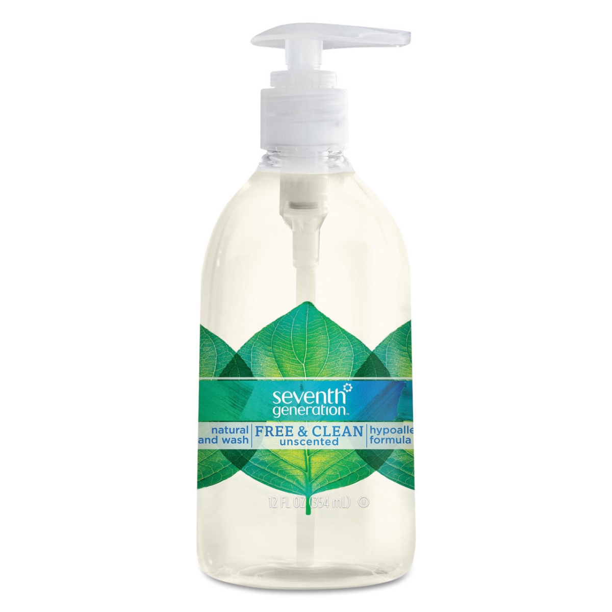 44729ea 12 Oz Free & Clean Unscented Natural Hand Wash