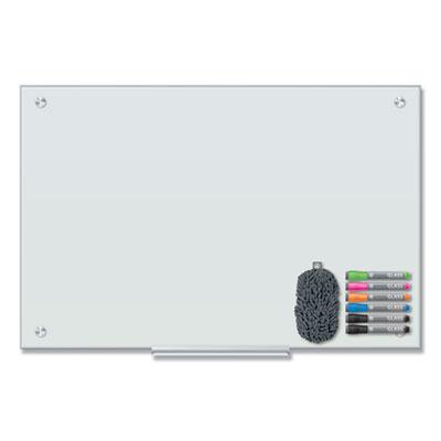 Ubrands Ubr3970u0001 23 X 35 In. Magnetic Glass Dry Erase Board White