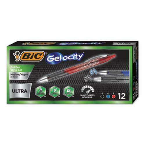 Rgu11ast 0.7 Mm Gel-ocity Ultra Retractable Gel Pen, Assorted Ink & Barrel