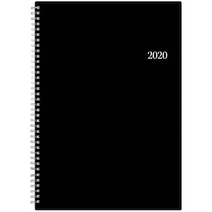 Blue Sky 116055 7.875 X 11.875 In. Classic Planner, Black & Red