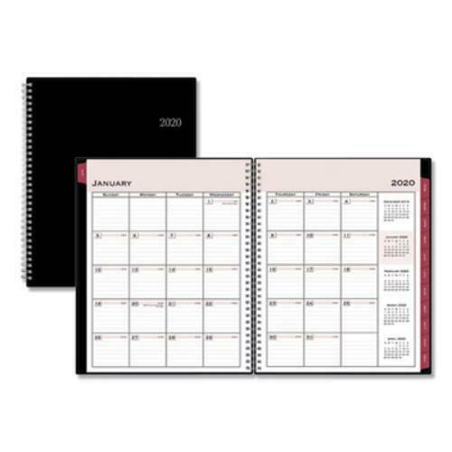 Blue Sky 111289 8.5 X 11 In. Classic Weekly Appointment Planner, Black & Red