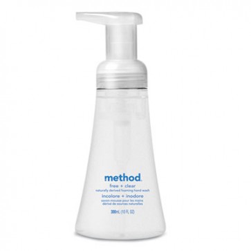 Method Products 1977 10 Oz Foaming Hand Wash, Fragrance-free - Clear