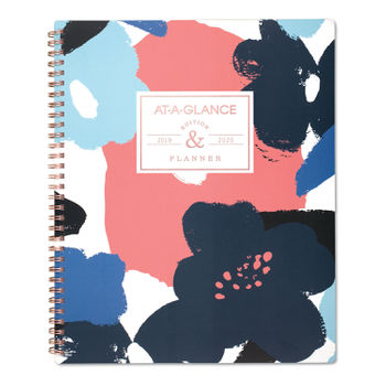 5203f905a 11 X 8.5 In. Badge Floral Academic Planner - Large