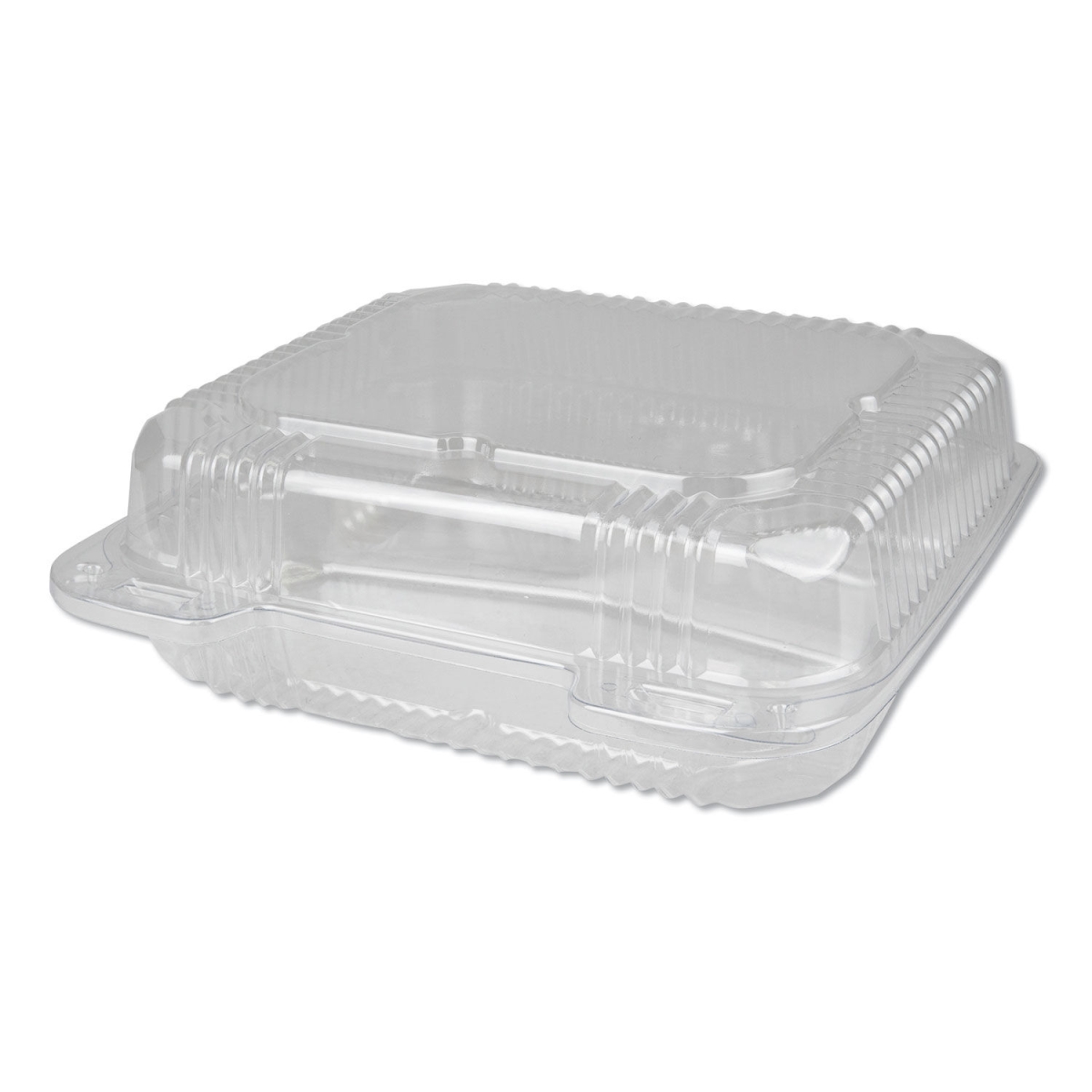 Dpkpxt833 15 Oz 8 In. Container 3-compartment Hinged, Clear