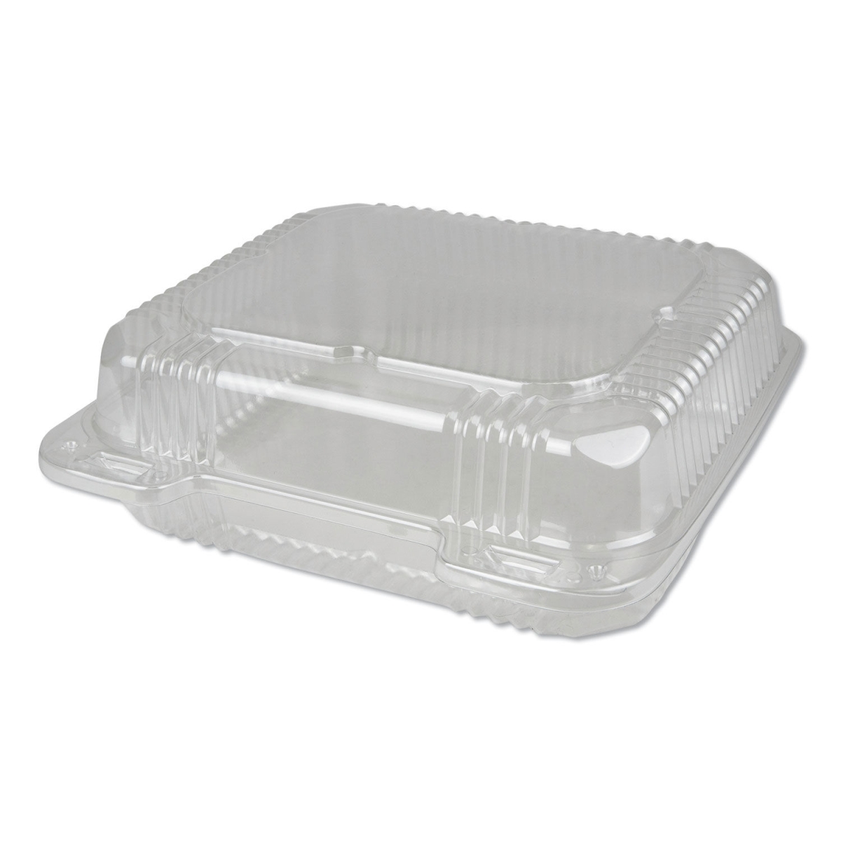 Dpkpxt880 50 Oz 8 X 8 In. Hinged Container, Clear