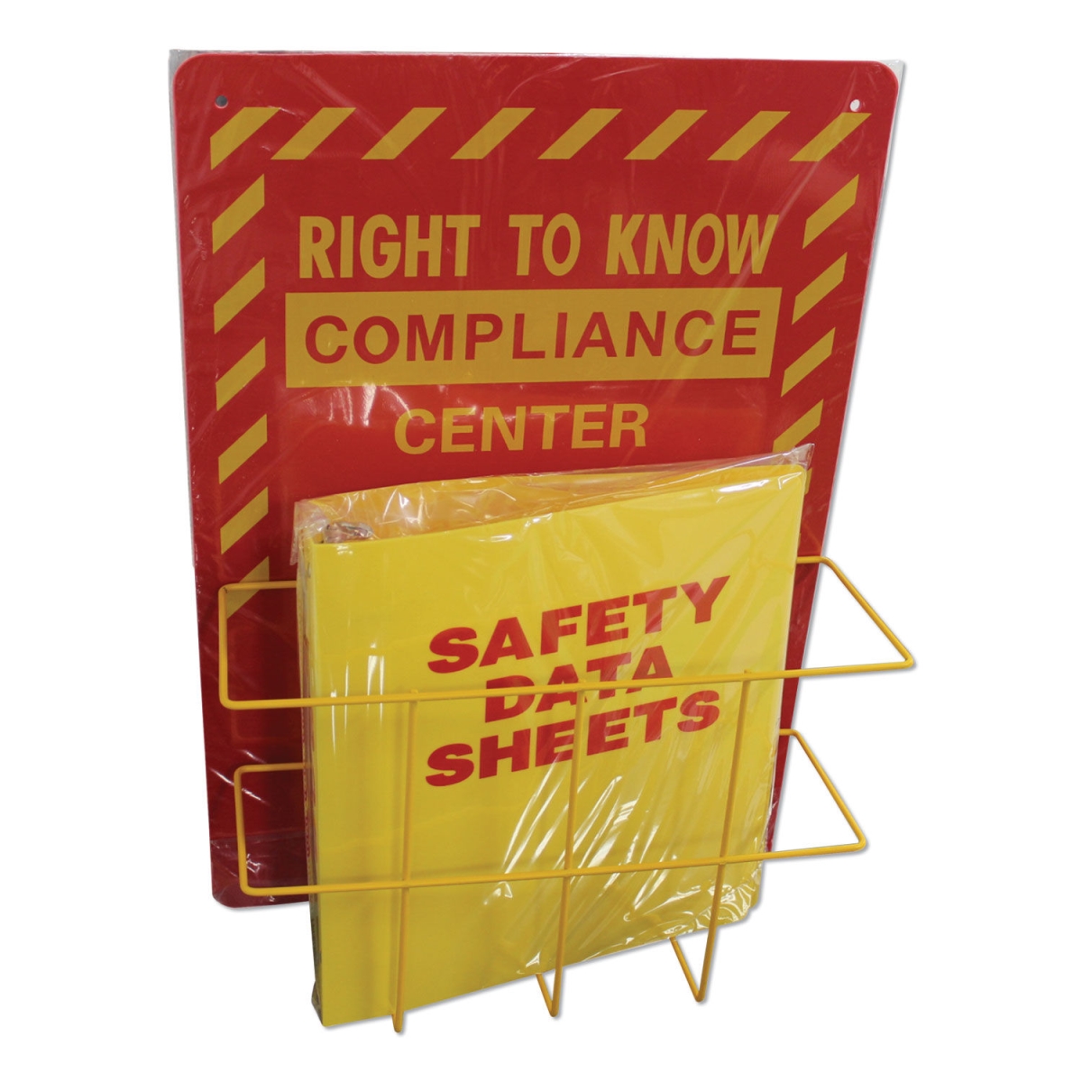 Impact Products Imp799200 1.5 In. Sign Right-to-know Sds Center, Red & Yellow