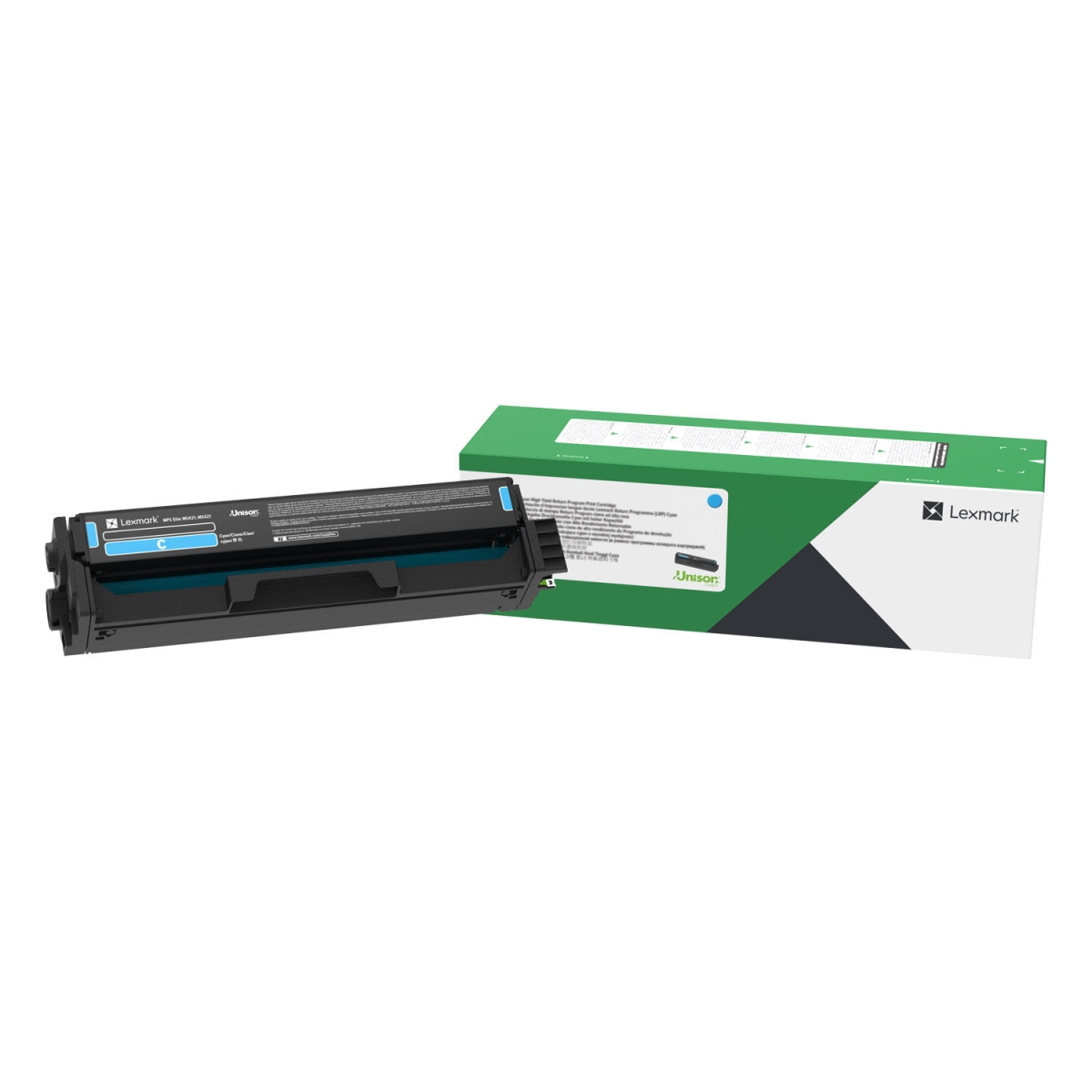 Lexmark LEX20N1HC0 4500 Page-Yield Return Program Toner, Cyan