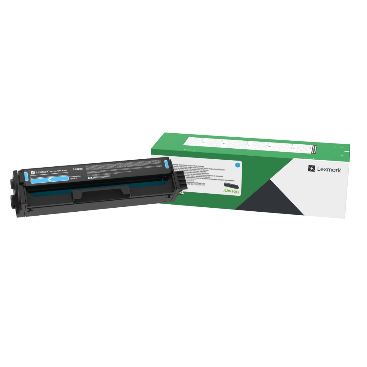 Lexmark LEX 1500 Page-Yield Return Program Toner Cartridge, Cyan