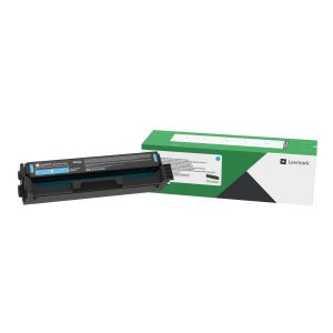 Lexmark LEXC331HC0 2500 Page & High-Yield Return Program Toner Cartridge, Cyan