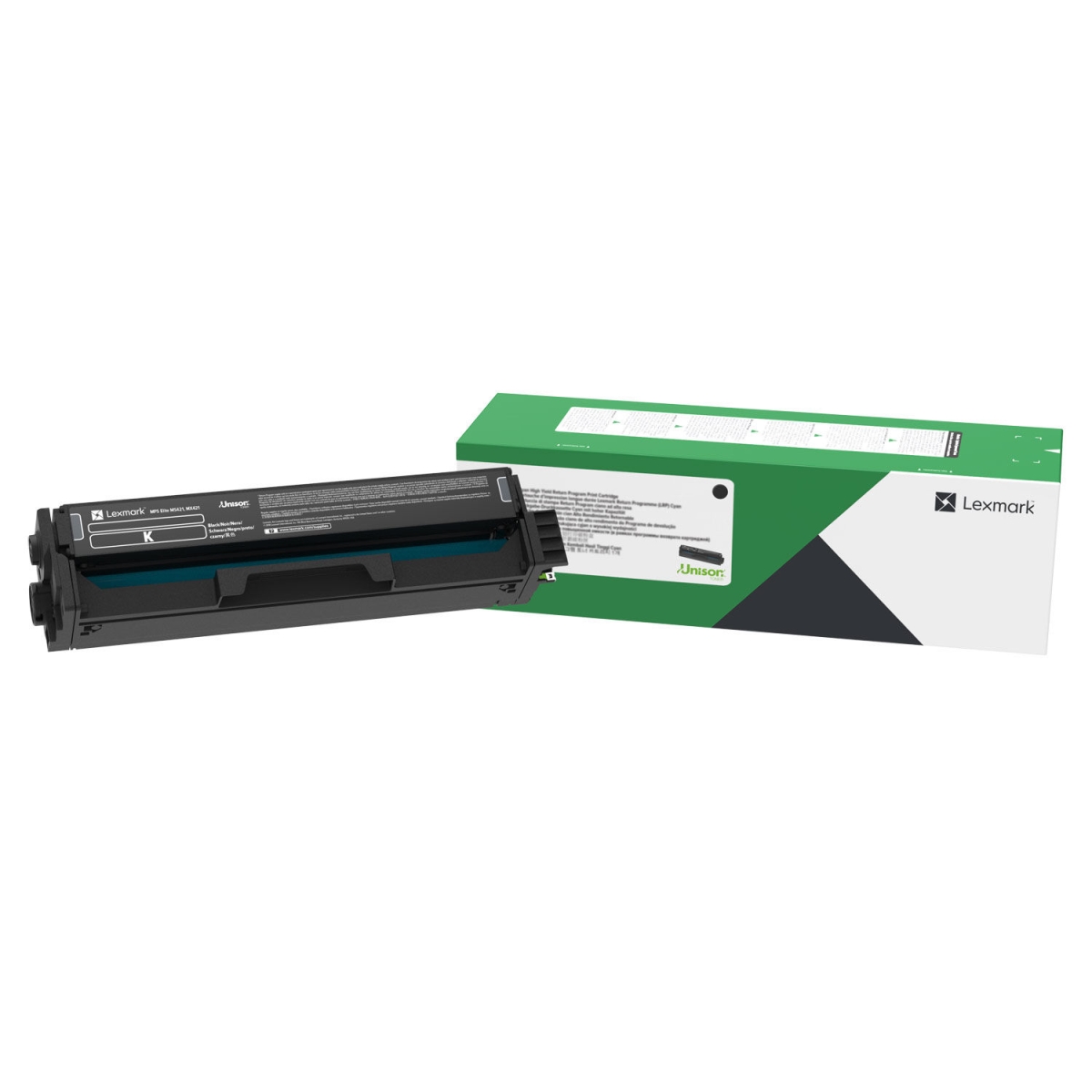 Lexmark LEXC331HK0 2500 Page & High-Yield Return Program Toner Cartridge, Black
