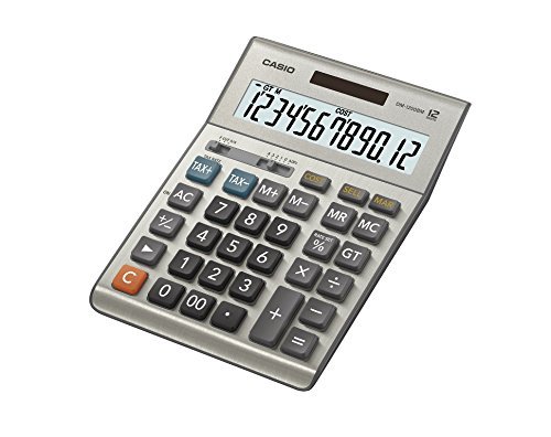 Dm1200bm 12-digit Lcd - Business Desktop Calculator, Silver