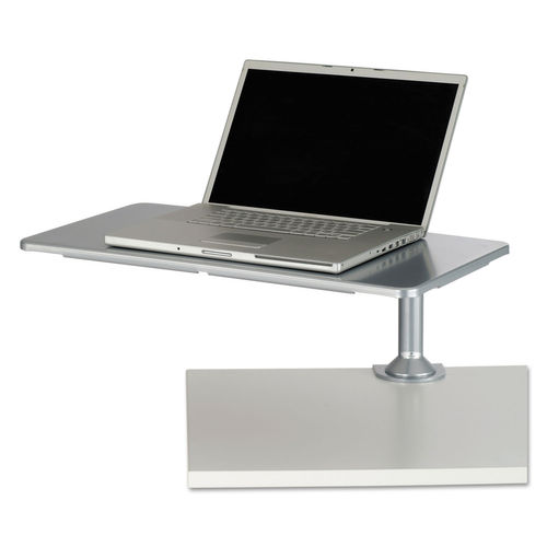Saf2132sl Laptop Sit & Stand Workstations, Silver