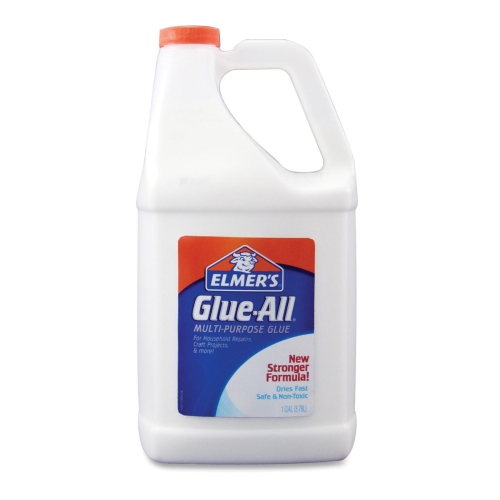 Elmers Products E1326 1 Gal Glue-all Repositionable Glue, White