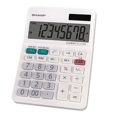 El310wb 8-digit Lcd Mini Desktop Calculator