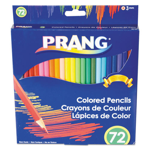 Dixon Ticonderoga Dix22725 3 Mm Colored Pencil Set, Assorted Color - 72 Per Case